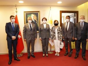 CHP’li başkandan, Meral Akşener’e ziyaret