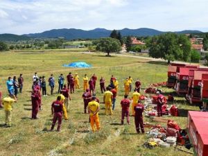 Kütahya’da Orman Yangınları ile Mücadele İş Başı Eğitimleri