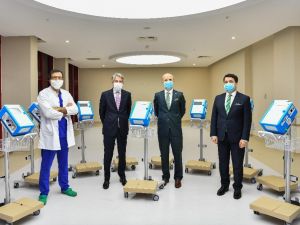 Türkiye Vodafone Vakfı’ndan solunum cihazı bağışı