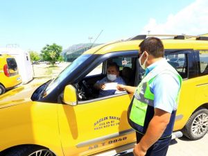 Büyükşehirden taksi ve ÖTTA’lara maske