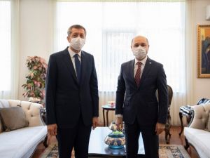 Türk Eğitim-Sen Genel Başkanı Geylan’dan, Milli Eğitim Bakanı Selçuk’a ziyaret