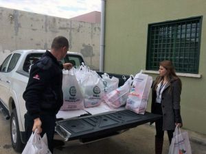 Kadın hükümlülere Bin hijyen paketi