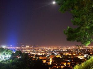 Aydın’ın gece manzarası keyif veriyor