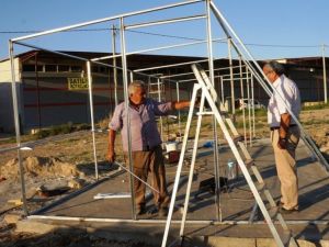 Tarımsal Kalkınma Kooperatifine sera bağışı