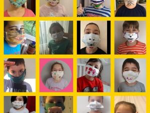 ’Sınıfa Sığmayan Hayaller’ için tasarladıkları maskelerle mesaj verdiler