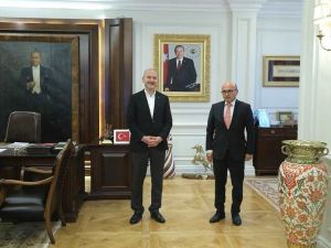 Oral, Bakan Soylu’ya çalışmaları anlattı