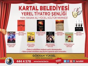 Kartal, tiyatro oyunları ile şenlenecek
