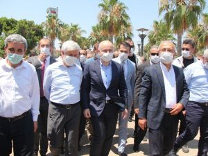 Bakan Karaismailoğlu, Çamlıbel Balıkçı Barınağında incelemelerde bulundu