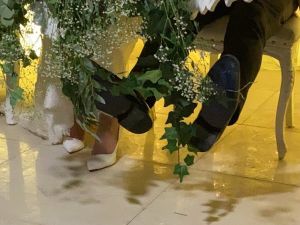 Düğünde damadın zor anları