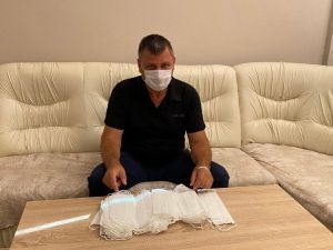 Başkan Bilgin’den Bulgaristan’a maske yardımı