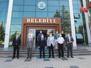 Masatlı, çalışmalar hakkında Üçok’tan bilgi aldı