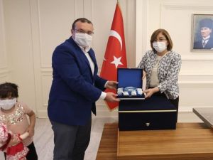 Başkan Doğan Gaziantep’te başkanlarla görüştü