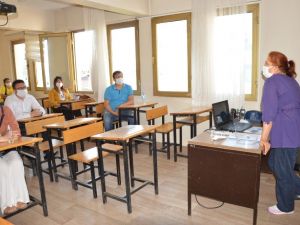 Aylar sonra açılan ilk kurs ’Hijyen’ kursu oldu