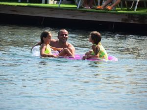 Semih Şentürk çocuklar gibi eğlendi