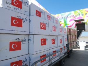 Türkiye’den Kazakistan’a tıbbi malzeme yardımı