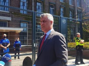 Kosova Cumhurbaşkanı Thaçi’nin ifadesi 6 saat sürdü