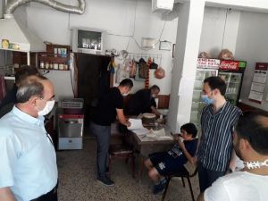 Çavdarhisar’da korona virüs denetimleri
