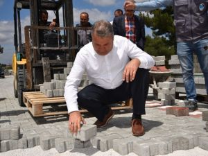 Yunusemre’de hedef 170 bin metrekare kilitli parke taşı