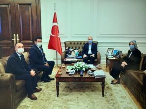 Başkan Çiğdem’den Bakan Soylu’ya ziyaret