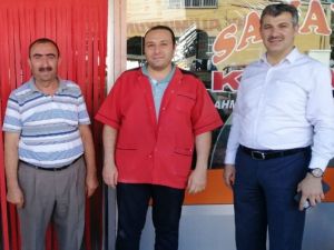 AK Parti İl Başkanı Altınsoy sanayi esnafını ziyaret etti