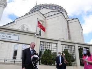 Cumhurbaşkanı Erdoğan, Ayasofya’da kılınacak namaz ile ilgili: “Öyle zannediyorum ki ancak bin ila bin 500 civarında cemaat oluşabilecek”