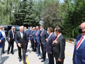 Başkan Şahin, CHP İl Belediye Başkanları toplantısına katıldı