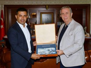 Başkan Günel, Mansur Yavaş’ı ziyaret etti