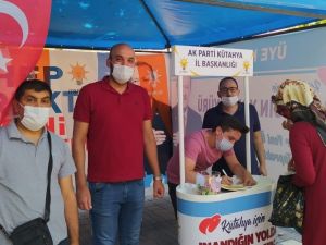Kütahya’da AK Parti’ye bin 123 yeni üye