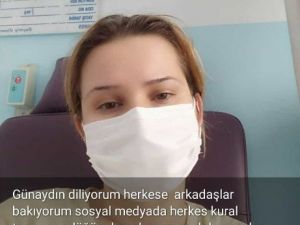 Testi pozitif çıktı sosyal medyadan uyardı