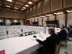 Cumhurbaşkanı Erdoğan, şampiyon Başakşehir’i kabul etti