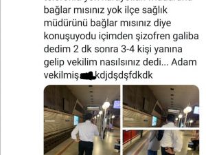 AK Parti Milletvekili Dağ’ın metrodaki fotoğrafları gündem oldu