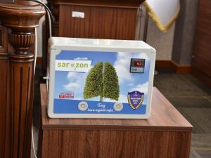 Meslek lisesi öğretmenlerinden korona ile mücadele için havayı ve suyu temizleyen özel cihaz ürettiler