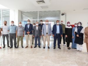 Sandıkçı, çalışanlarıyla bayramlaştı
