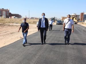 Başkan Tosun asfalt çalışmalarını yerinde inceledi