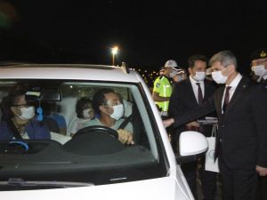 İçişleri Bakan Yardımcısı İnce’den, Ayvalık’ta bayram trafiği denetimleri
