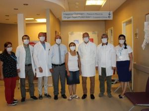 Organ nakliyle yaşama tutundular, çifte bayram yaşadılar