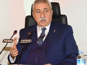 TESK Başkanı Palandöken: “Temennimiz bu haksız verginin tamamen kaldırılması”