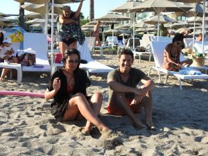 Ünlü oyuncu bayram tatilini Bodrum’da geçiriyor