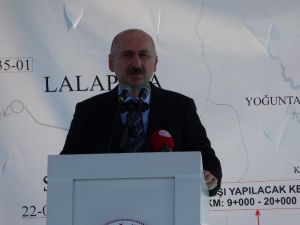 Edirne-Kırklareli yolunun İnece-Ürünlü kesimi açıldı