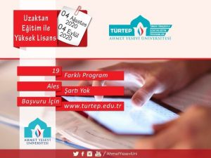 Ahmet Yesevi Üniversitesi tecrübesi ile uzaktan eğitim imkanı