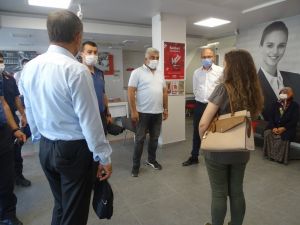 Hisarcık’ta işyerlerine “Sağlık İçin, Hepimiz İçin” denetimi