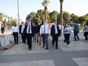 Denizli’de korona virüs denetimleri aralıksız olarak sürüyor