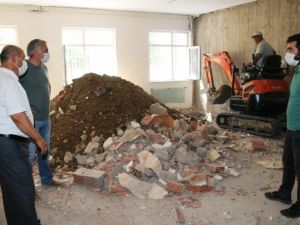 Okullarda deprem güçlendirme çalışmaları