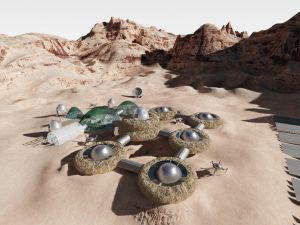 Mars’ta yaşam alanı tasarımına ödül