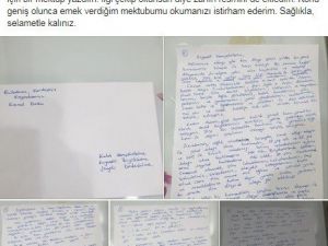 Kaymakam Duru mektup yazarak uyardı