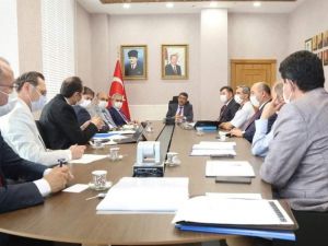 Kütahya’da Koronavirüs tedbir ve denetimleri masaya yatırıldı