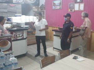 Kuşadası’nda jandarmadan korona virüs denetimi