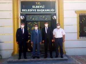 Fadıloğlu’ndan Kardeş Elbeyli belediyesine ziyaret
