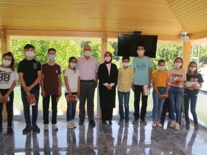 Çameli’nin gururları ödüllendirildi