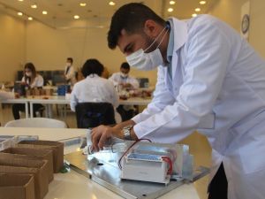 Meslek lisesinin ürettiği cihaza bir anda talep yağdı